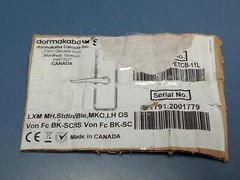 Dormakaba M002-KECB-PETCB-11L Multi-Housing RFID Mortise Lockset SATIN CHROME