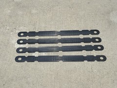 14 Inch Full Aluminum Form Ties – Round End (14″ Concrete Walls) – Sandbaggy