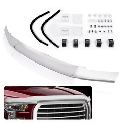 Bug Shield for 17-19 Ford F250-550 Super Duty Polycarbonate Silver HC3Z-16C900-A