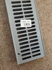 NDS 241 Spee-D 4″ Channel Deck driveway Drain Grate 2 ft. Length Grey