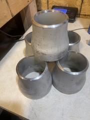 5 Concentric Reducer 4″ x 3″ Schedule 40, 316 Stainless Steel Butt Weld Fitting