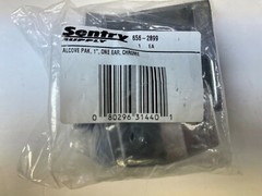 SENTRY SUPPLY ALCOVE PAK 1″ ONE EAR CHROME 656-2899 NEW SEALED UNIT