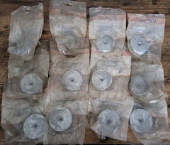 Lot Of 12 Walker 1126A-1/4 Walkerduct Adapters 2 I.P.S. to 1/4 I.P.S.