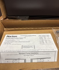 Norton Assa Abloy PR7500 690 Door Closer Dark Brown