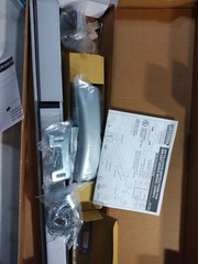Device Exit Panic Bar Push Door Hardware, UL-Listed 2-7/16 in. Aluminum Rim