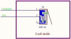 Electric Rotary Push-To-Close Latch with Auto Relock for Cabinets and Lockers