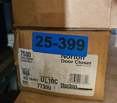 Norton 7500 x 689 Heavy Duty Grade 1 Door Closer Standard Mount Aluminum NEW