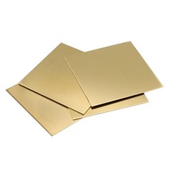 Brass Pad 0.5/0.8/1/2/2/3/4/5/6mm 150x150mm Plate Laser Cutting CNC Frame Model