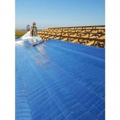 1000SQFT (4X250) TEXTURED BLUE ROOFING BARRIER / CONCRETE BARRIER HEAVY DUTY