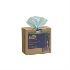 Tork Molnlycke 192475 Pop-Up Box Low Lint Cleaning Cloth, 16-1/2 in L x 9 in W,