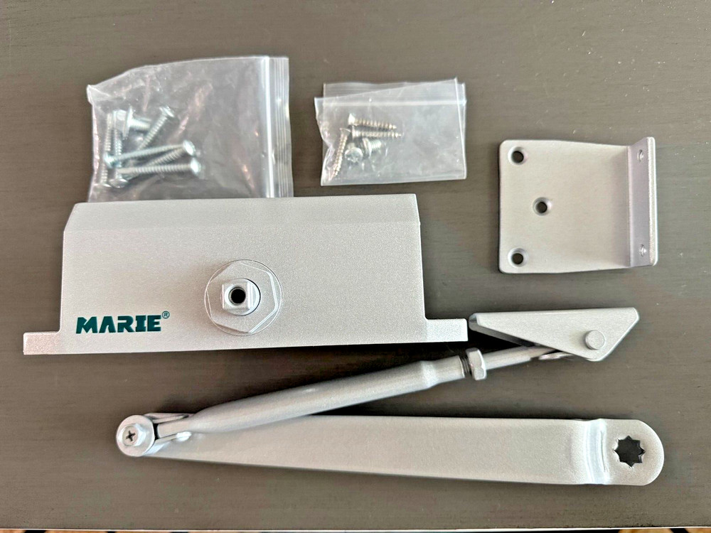 Automatic Door Closer, Marie Adjustable Closing Speed Door Closer