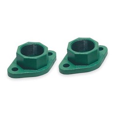 Flange, 1 1/4 in Flanged, Cast Iron, PK2