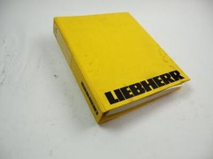 Liebherr A924 Litronic Type 675 Spare Parts List Spare Parts List Spare Parts Catalogue