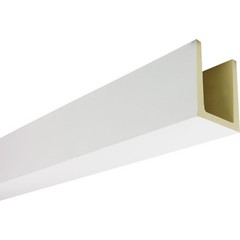 Ekena Millwork 3 1/2W X 5 1/2H X 96L 3-Sided U-Beam Sanded Smooth