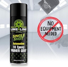 LiME LiNE 1K Epoxy Primer Aerosol Spray Paint – Bare Metal Adhesion – Pack of 1