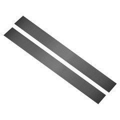 uxcell 2Pcs 304 Stainless Steel Sheet Gap Filler, 30″ x 30″x3″, Brushed Black