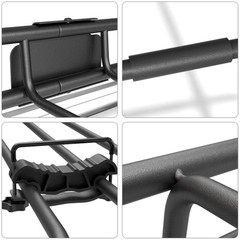 Roof Rack Basket, Upgraded 64″x 39″x 4″ Roof Rack Cargo Carrier with 3′ X 4′ …