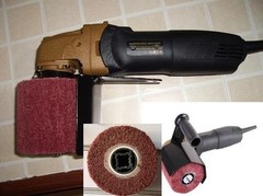 Hand Held Burnishing Tools 4 Wheel Polish Stainless Steel fits metabo hardin