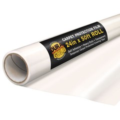 Carpet Protection Film, 24″ x 50′ Roll – Clear Self Adhesive, Floors & Surfaces