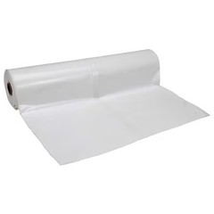 Polar Plastics W844 Construction Film, Roll, 4 Mil, White