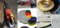 Wet Polisher Grinder 3/8″ Demi Bullnose 11 granite marble quartz stone buffer