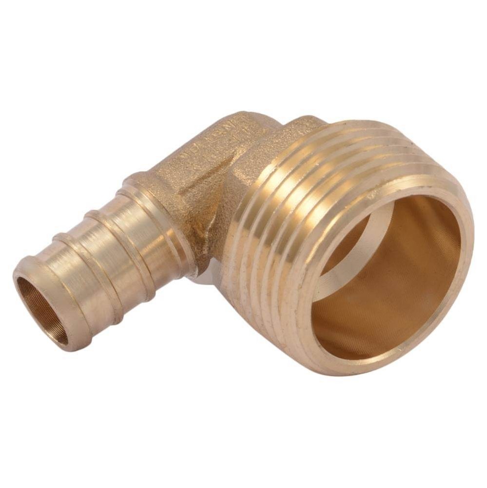 Sharkbite PEX Elbow 1/2-in x 3/4-in MNPT – UC278LF