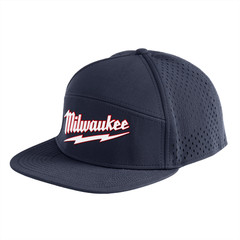 M771UMilwaukee Tool Flat Brim Snapback – Blue