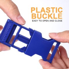 YGDZ 1 Inch Buckles, 18pcs Side Release Plastic Buckles Colorful Heavy Duty P…