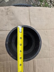5″ ID Cast Iron Service Weight Cleanout Tee With Southern Raised
