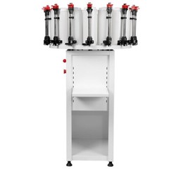 110V 5Gallon Clamping Paint Shake & 12 Canister Station Paint Colorant Dispense