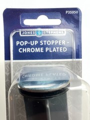 Jones Stephens POP-UP STOPPER TO FIT Delta, Moen, and most…- Chrome P35950