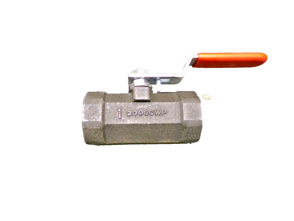 CRANE 1″ REDUCING CS-SS THREADED BALL VALVE 2000IBS (NEW IN BOX)
