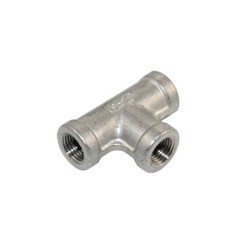 1/8″ inch NPT Tee T 3 way Female Threaded Pipe Fitting Stainless Steel SS 304