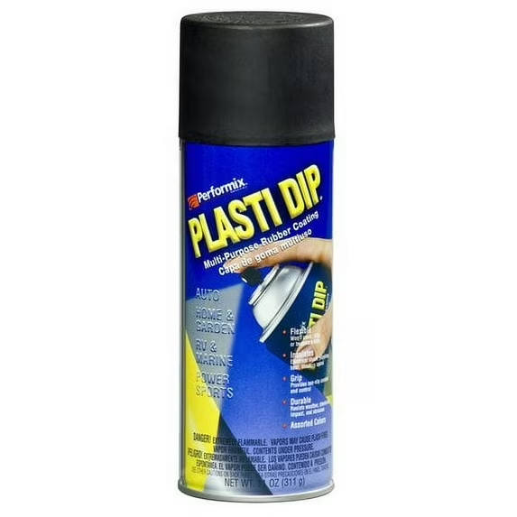 Plasti Dip Multi Purpose Rubber Coating Aerosol, Black – 11oz