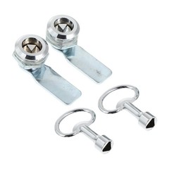 3 Pieces T-handle Cabinet Locks Electric Panel Cabinets with Keys