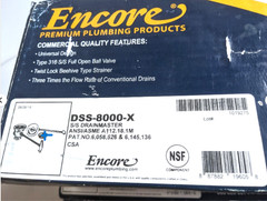 Encore Dss-8000-x, 316 Stainless Steel, Crumb Cup, Rotary(Missing screen)