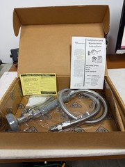 👀NEW T&S BRASS SPRAY VALVE (B-0107) W/ 44″ FLEXIBLE SS HOSE (B-0044-H) B-0100