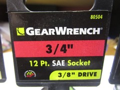 Gearwrench 3/8″ Drive 5/8″ 3/4″ and 7/8″ SAE Socket 12 Points LOT of 3