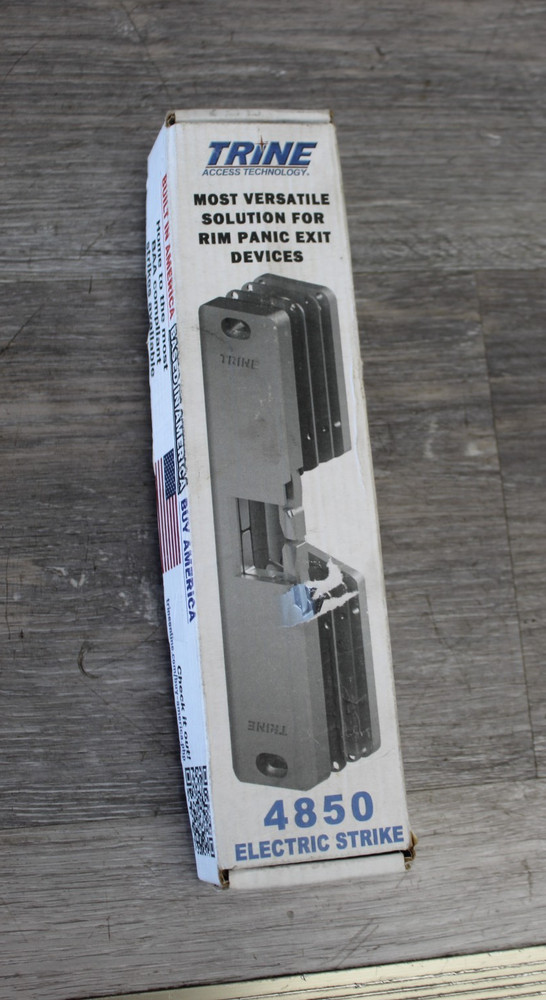 TRINE 4850-32D Electric Strike,1500 lb.,Metal/Wood 28XR50 Latch – NEW