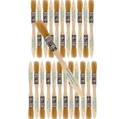 Pro Grade – Chip Paint Brushes – 24 Ea 1/2 Inch Chip Paint Brush Light Brown