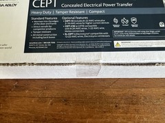 Securitron EL-CEPT Concealed Electrical Power Transfer w/ Electrolynx Connectors