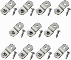 20 Pack 1/8″ Canvas Offset Clips with Screws Professional High Quality Clips