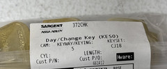 10 pcs Sargent KESO High Security Master Key Dimpled 372CHK Keyset CJ18 Keyway 5
