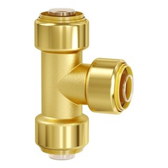 Pipe Fittings 1/2″ X 1/2″ X 1/2″ 12PCS Push-Fit Tees Brass Fittings