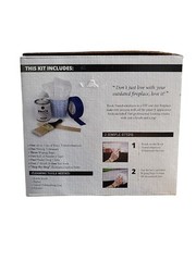Giani Brick Transformations Whitewashed Fireplace and Furniture Paint Kit 16oz