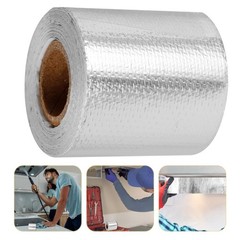 Insulated Aluminum Foil Cloth Heat Proof Tape Ducting Insulation