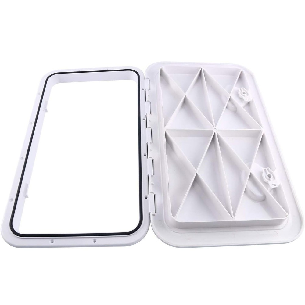 YaeMarine Marine Boat Deck Access Hatch & Lid for Boat Marine Caravan RV White