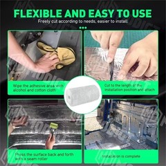 ALUMINUM FOIL PEARL COTTON HEAT INSULATION RADIATION PROTECTION SAVE MONEY