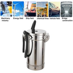 8L small Fluidized Hopper Bucket for Powder Coating Machine Stainless steel 201#