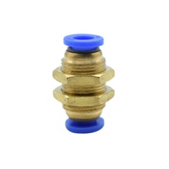 4mm~12mm Bulkhead Connector Pneumatic Push In Fittings for Air/Water Hose & Tube